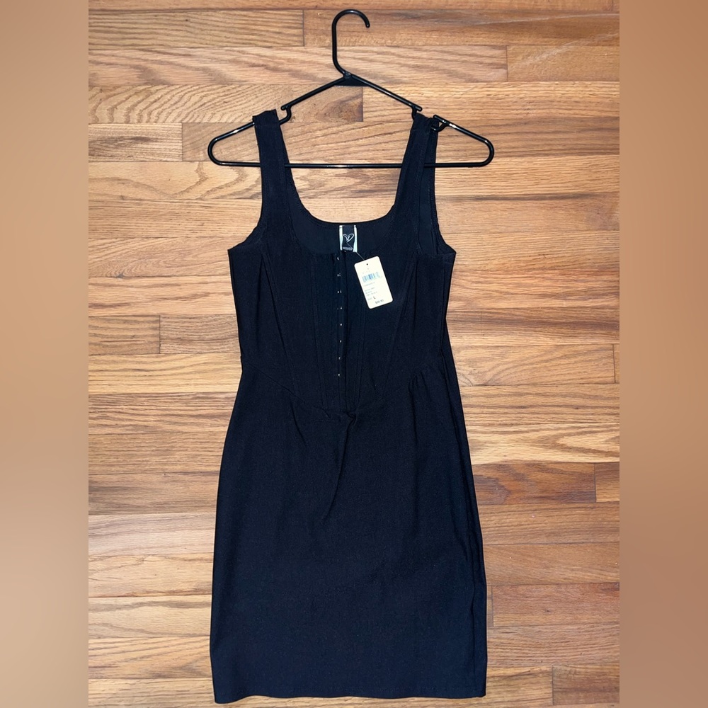 Corset little black dress
